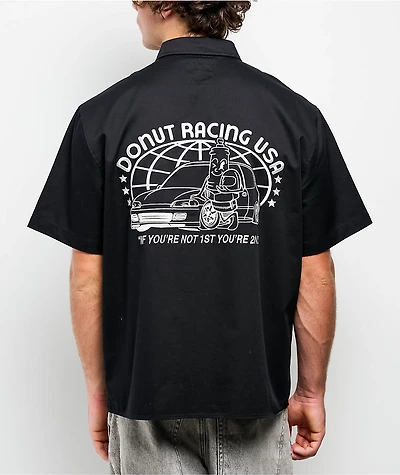 Donut Speed Black Work Shirt
