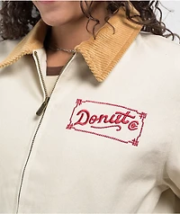 Donut Tan Canvas Jacket