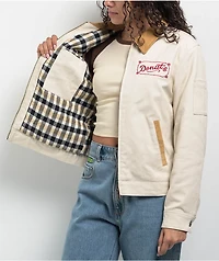 Donut Tan Canvas Jacket