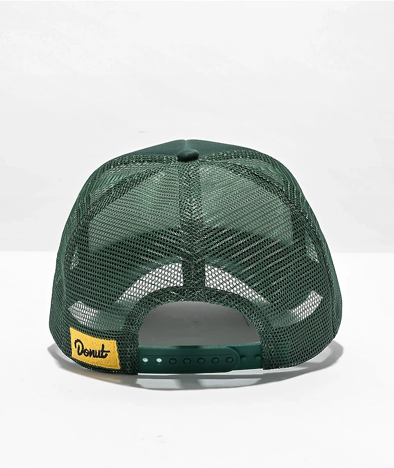 Donut Trucks Green Trucker Hat