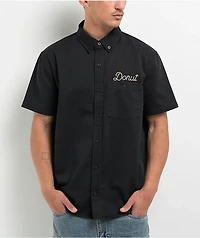 Donut Work With Your Hands Black Shirt