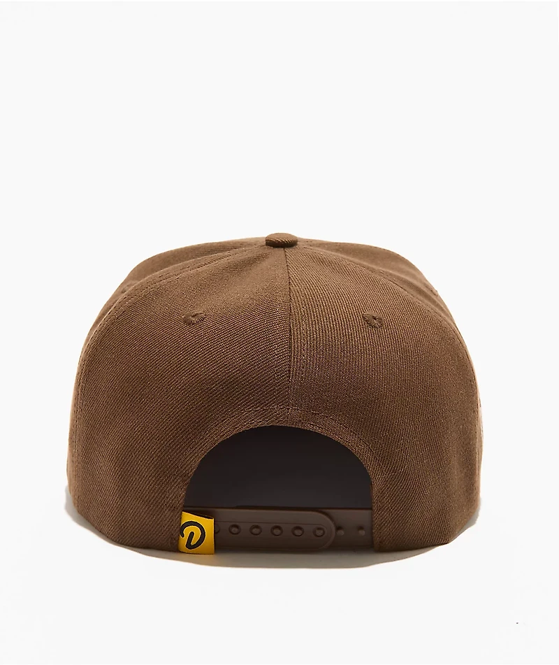 Donut World Champs Brown Snapback Hat