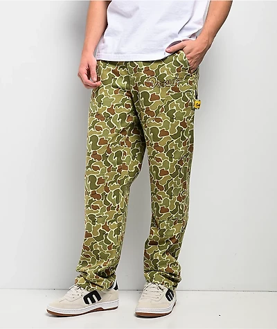 Donut Wrench Double Knee Camo Carpenter Pants