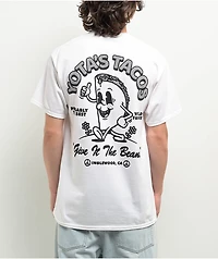 Donut Yota's Tacos White T-Shirt