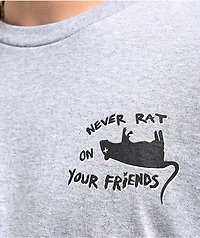 Doom Sayers Never Rat Grey T-Shirt