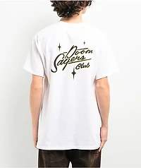 Doom Sayers Sacto Script White T-Shirt