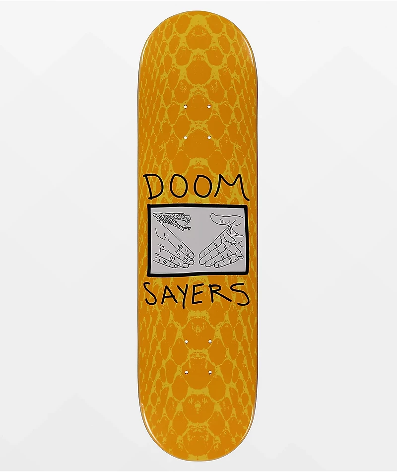 Doom Sayers Snake Skin 8.375" Skateboard Deck