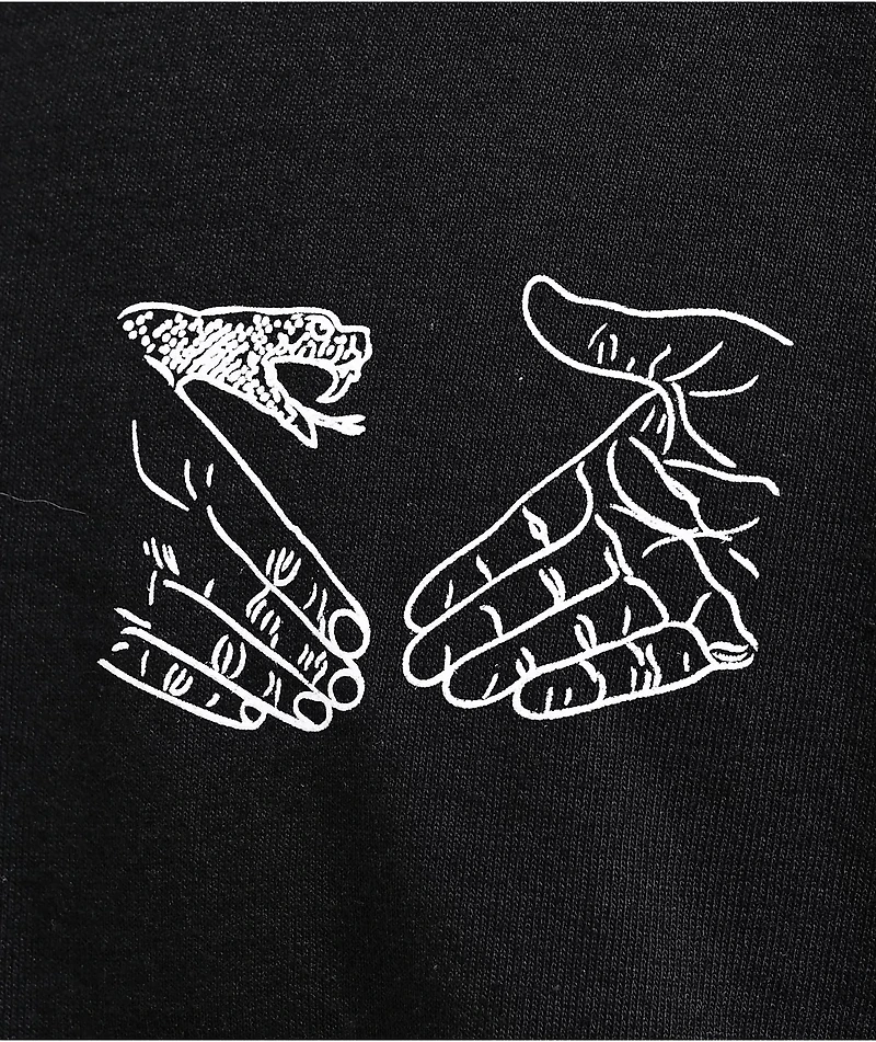 Doomsayers Snake Shake Black Long Sleeve T-Shirt