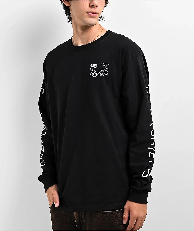 Doomsayers Snake Shake Black Long Sleeve T-Shirt
