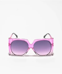 Dorsey Squares Pink Sunglasses