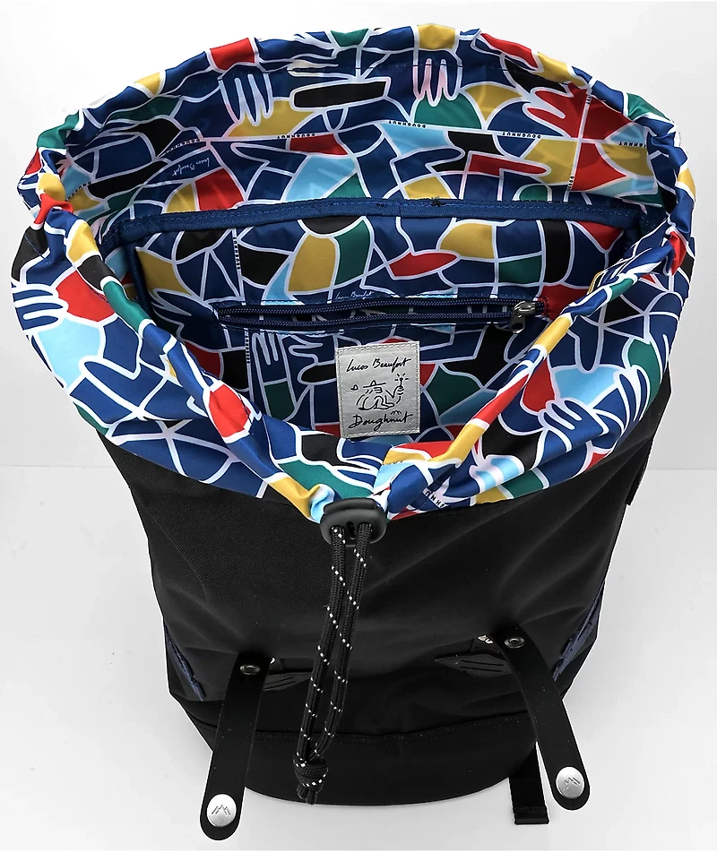 Doughnut x Lucas Beaufort Colorado Black Backpack