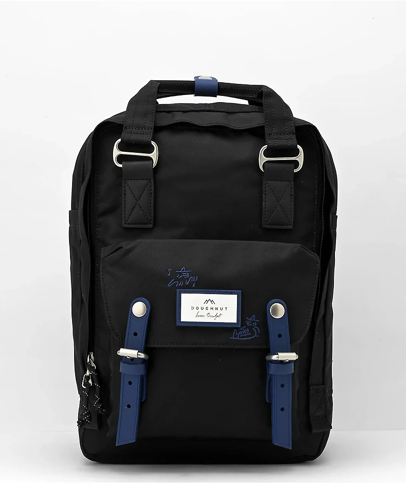 Doughnut x Macaroon Lucas Black Backpack