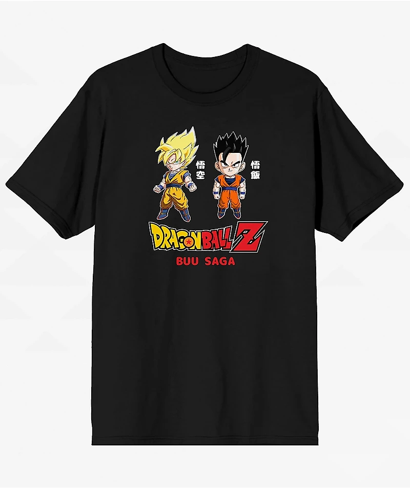 Dragon Ball Z Buu Saga Black T-Shirt