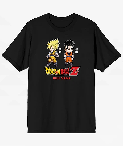Dragon Ball Z Buu Saga Black T-Shirt