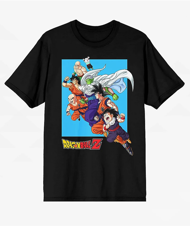 Dragon Ball Z Fighter Black T-Shirt