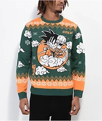 Dragon Ball Z Goku Green Sweater