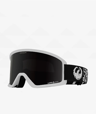 Dragon Benchetler DX3 OTG White & Midnight Snowboard Goggles