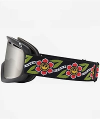 Dragon D1 Mikkel 2026 Signature Black & Silver Ion Snowboard Goggles
