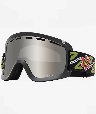 Dragon D1 Mikkel 2026 Signature Black & Silver Ion Snowboard Goggles