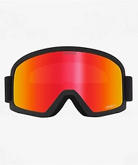 Dragon DX3 Black & Red Ion Snowboard Goggles