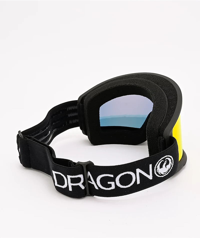 Dragon DX3 OTG Black & Red Ion Snowboard Goggles