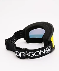 Dragon DX3 OTG Black & Red Ion Snowboard Goggles
