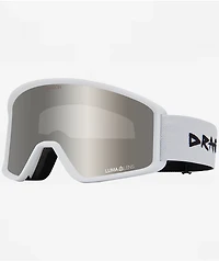 Dragon DXT Light Wing White & Silver Ion Snowboard Goggles