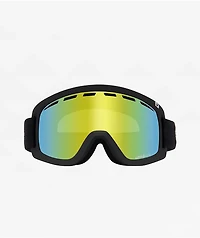 Dragon Mikkel D1 OTG Black & Gold Ion Snowboard Goggles