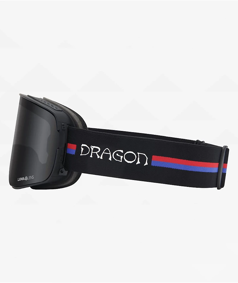Dragon NFX2 Blake Paul Lumalens Dark Smoke & Violet Snowboard Goggles