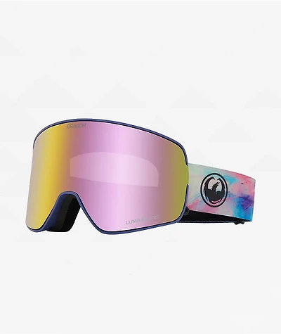Dragon NFX2 Sunset & Pink Ion Snowboard Goggles