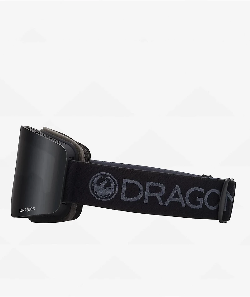 Dragon R1 Blackout Snowboard Goggles