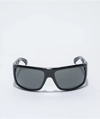 Dragon Vantage Shiny Black Smoke Sunglasses