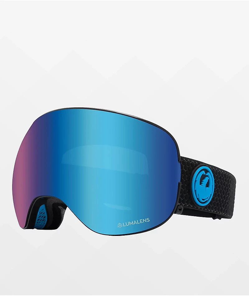 Dragon X2 Split Blue Ion Snowboard Goggles