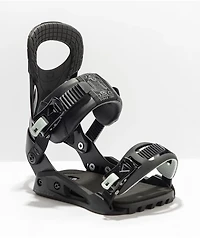 Drake King Black Snowboard Bindings 2022