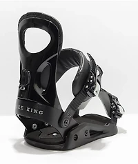 Drake King Black Snowboard Bindings 2022