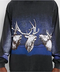 Dravus 100 Acre Wood Black Long Sleeve T-Shirt