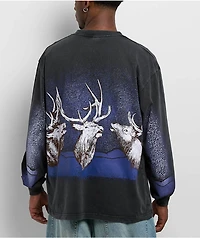 Dravus 100 Acre Wood Black Long Sleeve T-Shirt