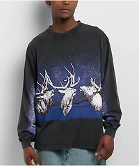 Dravus 100 Acre Wood Black Long Sleeve T-Shirt