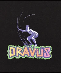 Dravus 80s Surf Black T-Shirt