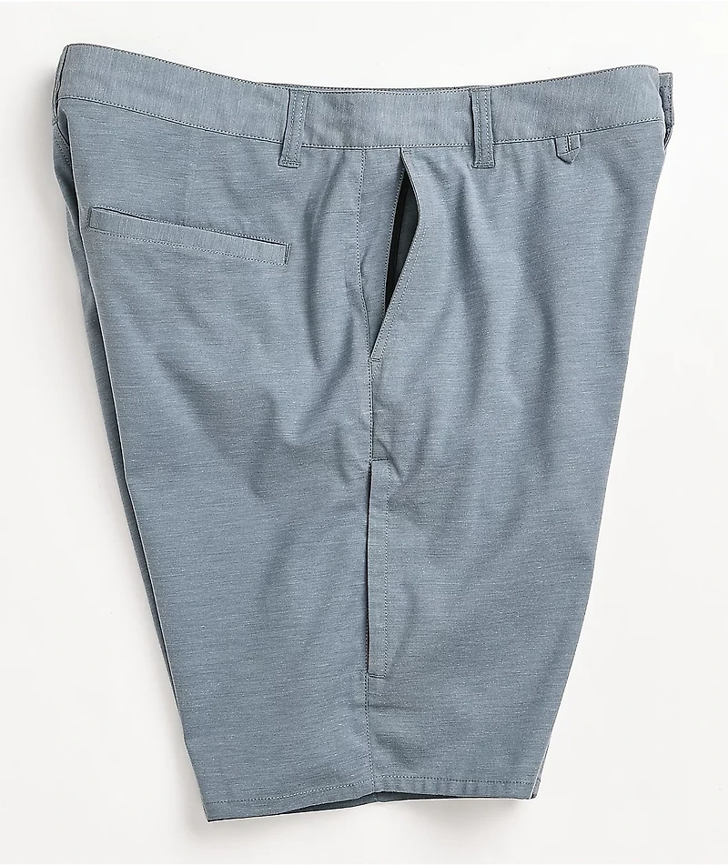 Dravus Alfresco Heather Blue Hybrid Shorts