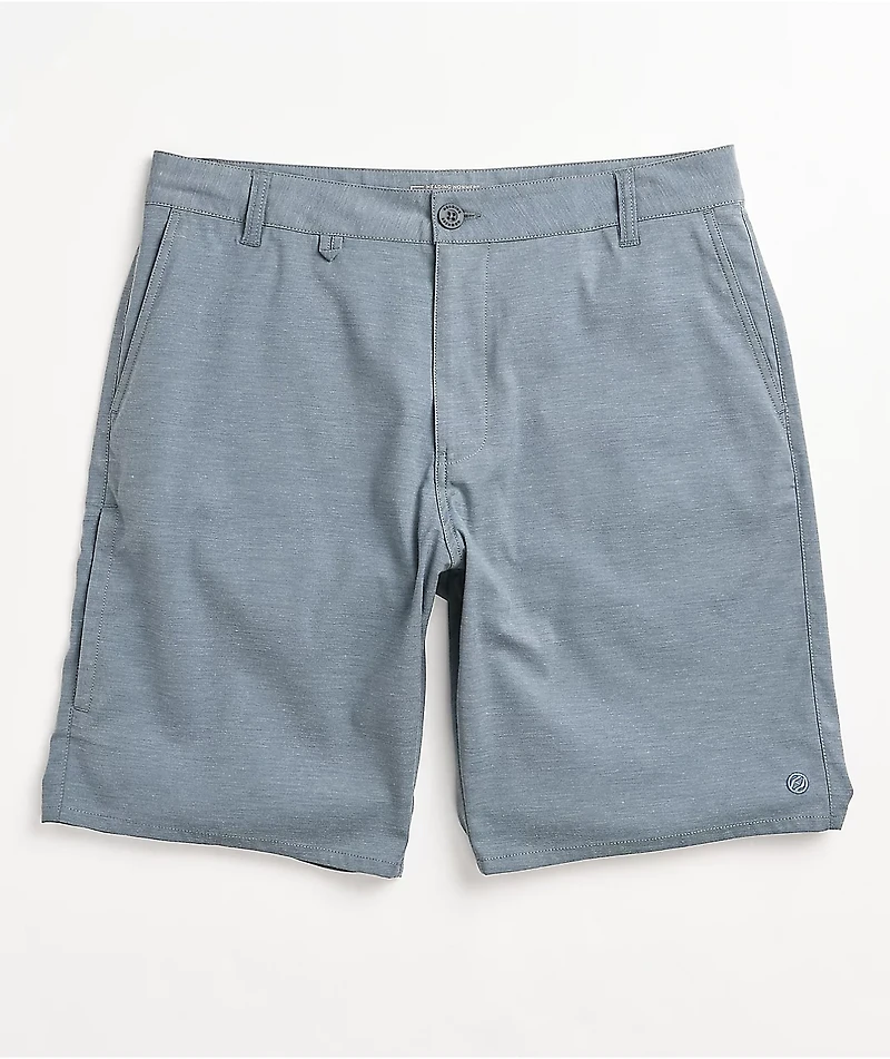 Dravus Alfresco Heather Blue Hybrid Shorts