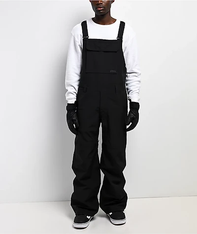 Dravus Ballinger Black 20K Bib Snowboard Pants