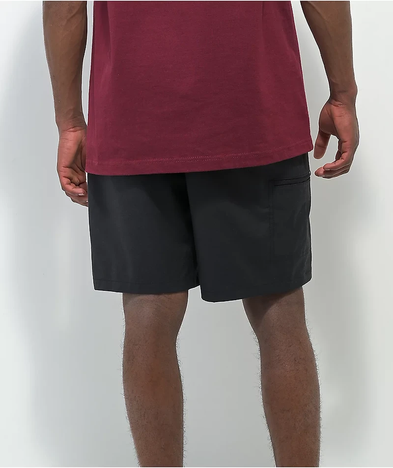 Dravus Bay Black Board Shorts