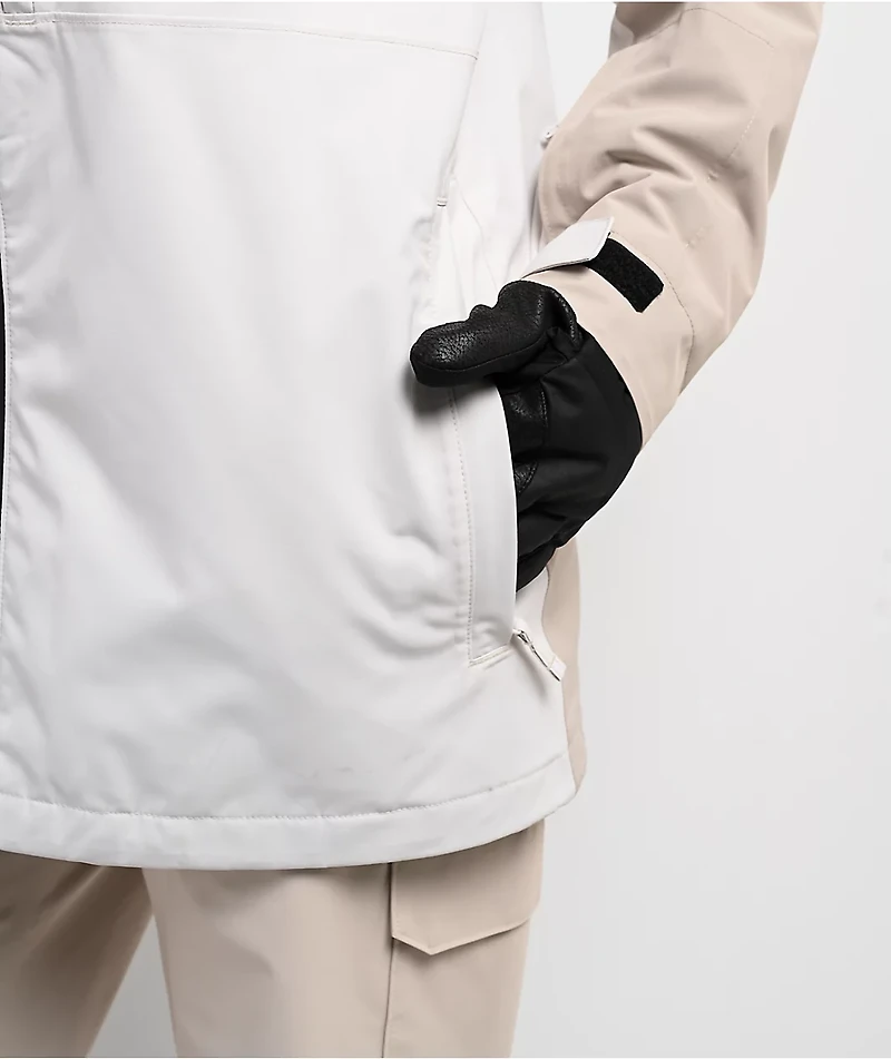 Dravus Belfair White & Natural 10K Snowboard Jacket