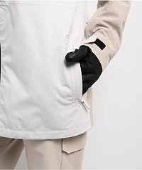 Dravus Belfair White & Natural 10K Snowboard Jacket