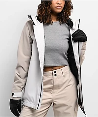 Dravus Belfair White & Natural 10K Snowboard Jacket