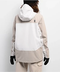 Dravus Belfair White & Natural 10K Snowboard Jacket