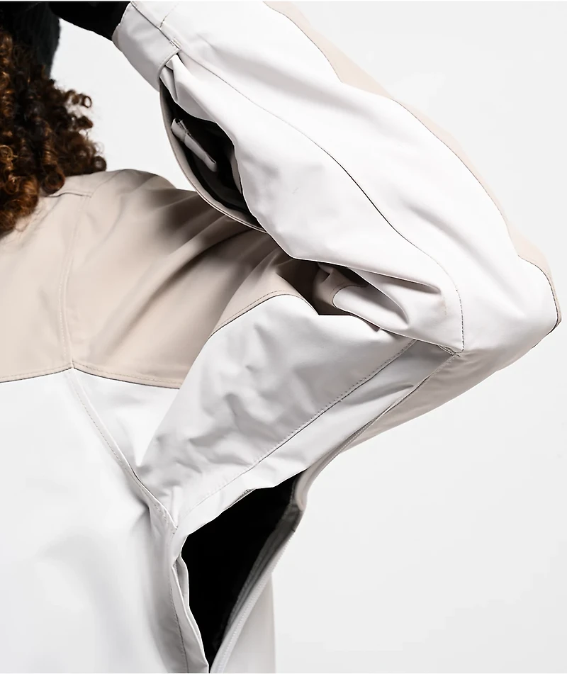 Dravus Belfair White & Natural 15K Snowboard Jacket