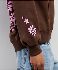 Dravus Blooming Brown Hoodie