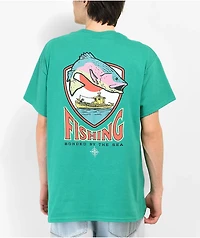 Dravus Bonded By The Sea Green T-Shirt